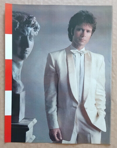 CLIFF RICHARD - 1983 Full page UK magazine poster