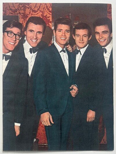 CLIFF RICHARD & THE SHADOWS - 1964 Full page UK magazine annual poster