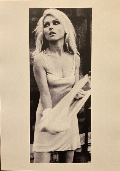 Blondie poster -Debbie Harry phototygA3 size reproduced from original files/negs