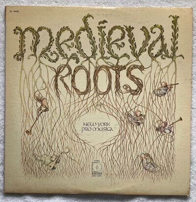 NEW YORK PRO MUSICA "Medieval Roots" DECCA 79438 Gold Label 1stPress '71 GENIUS!