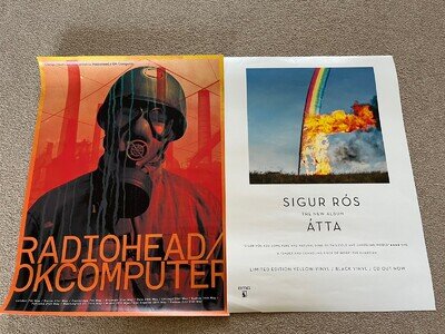 Radiohead & Sigur Ros Posters - See Photos