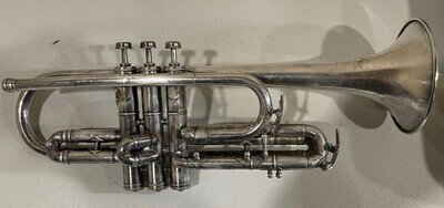 RARE Antique Frank Holton Revelation Cornet 1914 FIRST YEAR PRODUCTION W/Case