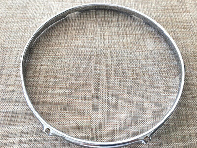1960s VINTAGE LUDWIG CLASSIC PIONEER 14" SNARE DRUM TOP BRASS RIM 6 HOLE USA