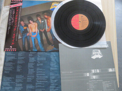MR.BIG (UK) PHOTOGRAPHIC SMILE, JAPAN PRESS, RARE, OBI AND INNERS. DICKEN