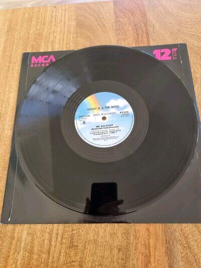 Heavy D & The Boyz - Mr Big Stuff 12" Single