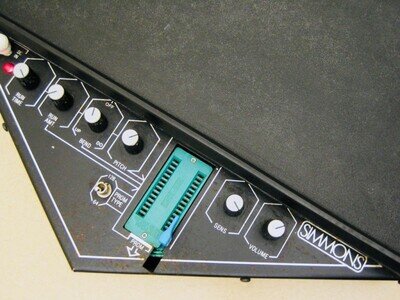 Custom Eprom Drums For The Simmons SDS1, SDS7 And SDS9 Drum Modules.