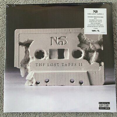 Lost Tapes Ii by Nas Limited Edition Grey Vinyl Record, 2019 New Sealed Rare