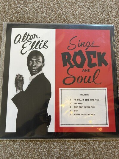 Alton Ellis - Sings Rock And Soul RARE Roots Reggae Studio One LP