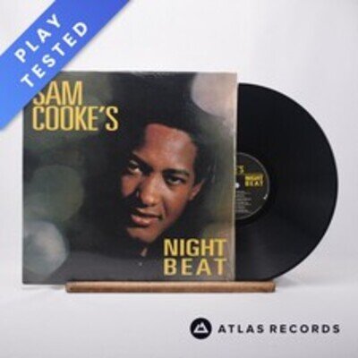 Sam Cooke Night Beat A B Reissue Gatefold LP Album Vinyl Record 1124-1 - NM/NM