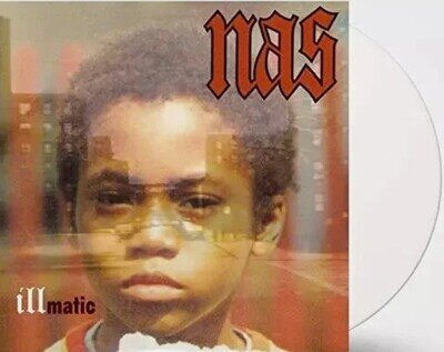 Nas Illmatic LP Album vinyl record limited clear remastered reissue on Columbia