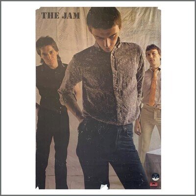 The Jam 1989 Setting Sons Signed Promotional Poster (UK)