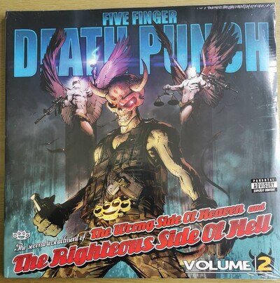 Five Finger Death Punch The Wrong Side of Heaven... Vol.2 2LP Gold Vinyl 2023