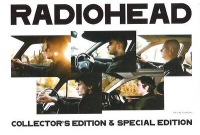 RADIOHEAD Special Edition 2009 ORIGINAL fold-out JAPANESE POSTER size: 8x6 inch