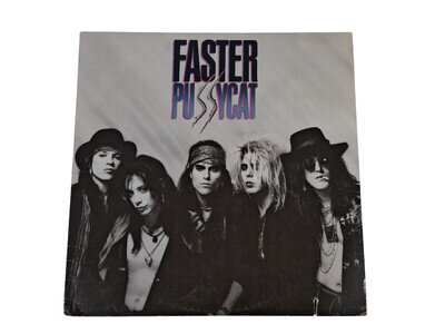 Faster Pussycat S/T Vinyl LP 1987 Elektra 9 60730-1 Original First SRC Pressing