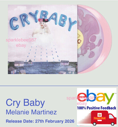 Melanie Martinez Cry Baby Spilled Milk Bad World Liquid Filled Vinyl LP IN HAND