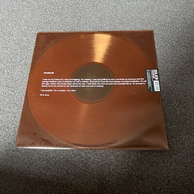 BRAND NEW LIMITED EDITION IDLES CRAWLER AMBER COLLECTOR'S VINYL FACTORY SEALED