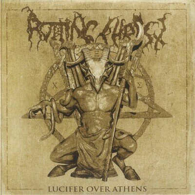 ROTTING CHRIST - Lucifer Over Athens - limited gatefold gold vinyl 4xLP + insert
