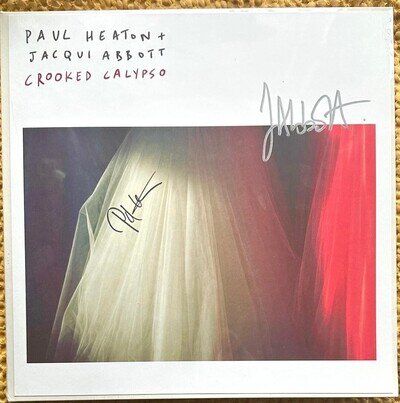 Paul Heaton + Jacqui Abbot Crooked Calypso New/Sealed Vinyl + Signed Print
