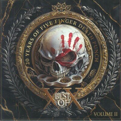 FIVE FINGER DEATH PUNCH - Best Of: Volume II - 'BLOOD & BONE' VINYL 2XLP
