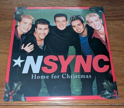 'N Sync Home For Christmas Double Album LP 2 x Mint Vinyl 2023 Justin Timberlake