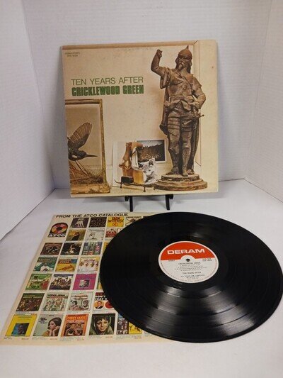 TEN YEARS AFTER "Cricklewood Green" LP Original 1970 DERAM w/ Alvin Lee Poster
