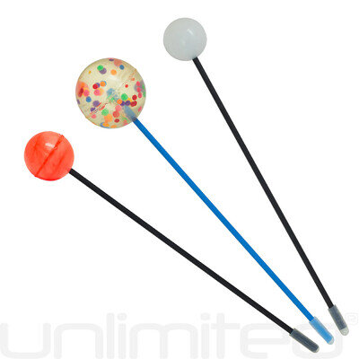 Tribos - Pack of 3 Flumies Friction Mallets for Amazing Gong Sounds