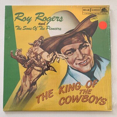 Roy Rogers & The Sons Of The Pioneers – The King Of The Cowboys - 1983 Vinyl NM