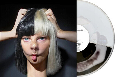 Sia - This Is Acting - Bad World Black & White Liquid filled vinyl LP In-Hand