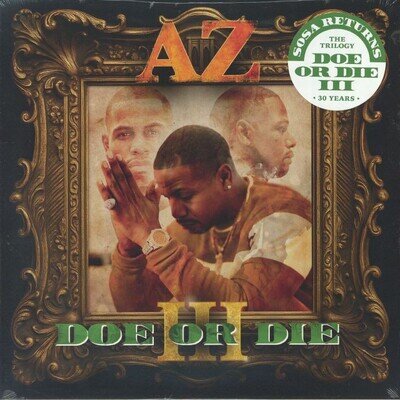 AZ - Doe Or Die III - Vinyl (amber & green marbled vinyl LP + insert)