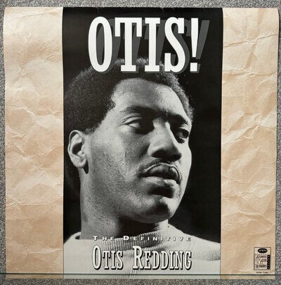 'Definitive Otis Redding' 1993 original music promotional poster
