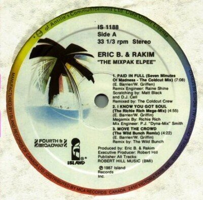 Eric B. & Rakim - The Mixpak Elpee (LP, Comp) (Very Good Plus (VG+))