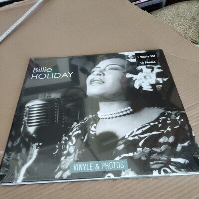 Billie Holiday – Vinyle & Photos LP & Photograph Book NEW S 2018 Vinyl Best of