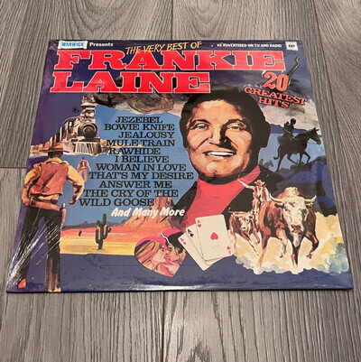 FRANKIE LAINE VERY BEST OF 1977 UK WARWICK VINYL LP PR 5032 SEALED NEW