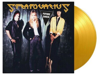STRATOVARIUS - Future Shock BF22 7" Gold Vinyl. New & Sealed
