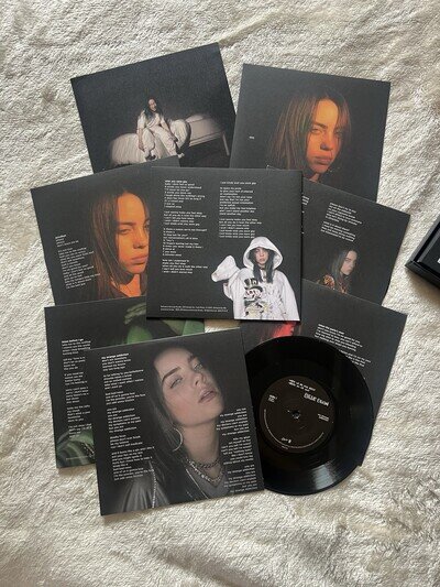 Rare Billie Eilish Vinyl Box Set When We All Fall Asleep, Where Do We Go?