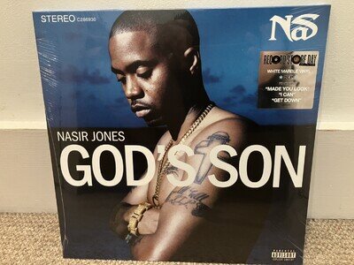 NAS - God’s Son - LTD EDIT WHITE MARBLE VINYL 2LP RSD2026 NEW & SEALED