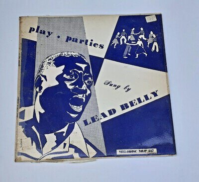 Lead Belly Play Parties Vinyl Record Lp 10 Inch Charity Sale