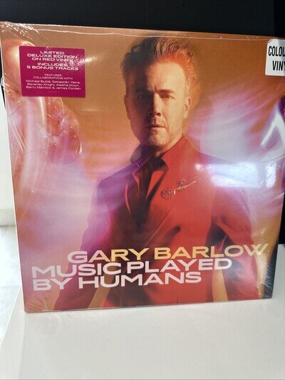 Music Played by Humans [Red Vinyl] by Gary Barlow (Record, 2020)