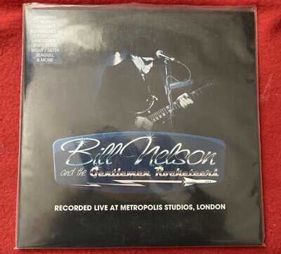BILL NELSON LIVE LONDON RARE 2014 DOUBLE VINYL LP MINT UNPLAYED BE BOP DELUXE