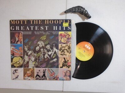 MOTT THE HOOPLE vinyl record Greatest Hits 1976 CBS 81225 vg+/vg+