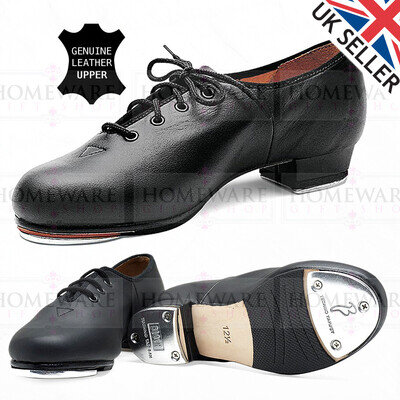 BLOCH MENS JAZZ TAP SHOES DANCE GENUINE SOFT LEATHER UPPER LACE UP NEW S0301M UK