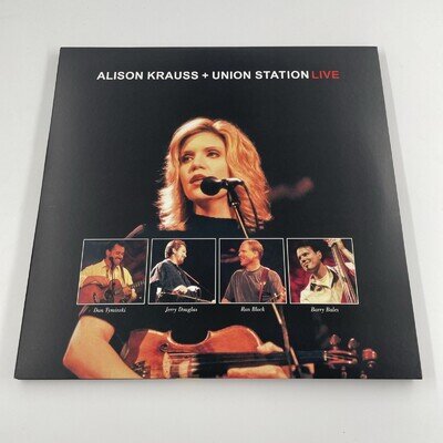 Alison Krauss + Union Station - Live US 2025 3x Vinyl LP Rounder Records