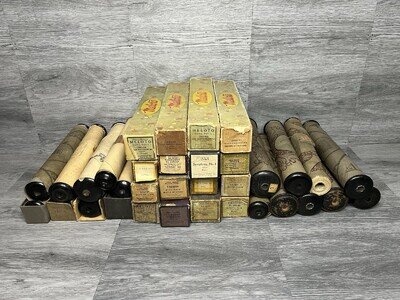 33+ Antique Pianola Music Rolls With Extras - Please Read -