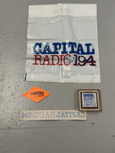 vintage Capital Radio 194,UK radio station that operated in the 1970s and 1980s.