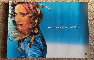 Madonna Ray of Light UK Promo Poster