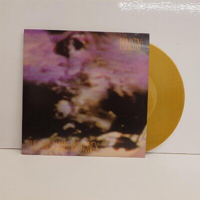 Ministry - The Land Of Rape And Honey 180G Orange & Gold Mixed Vinyl LP Reissue