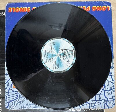 THE TEMPTATIONS RICK JAMES Standing On The Top 1982 UK 12" vinyl single