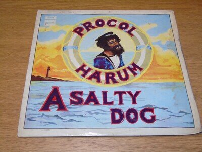 PROCOL HARUM - A Salty Dog - Very rare 1969 UK 10-track stereo LP - 1st issue