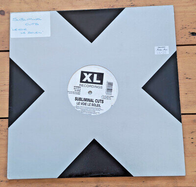 Subliminal Cuts – Le Voie Le Soleil 12" Vinyl XLT53 VG+/VG+ 1994 Classic!!!