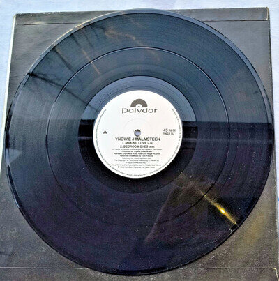 YNGWIE J. MALMSTEEN "MAKING LOVE" RARE UK PROMO 12" VINYL 1990